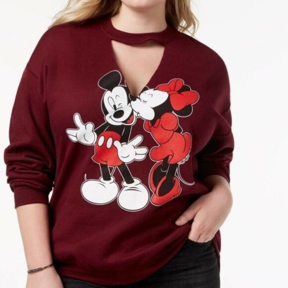 Macy's Tops - Macy's Mickey & Minnie Sweatshirt NWT, Trendy